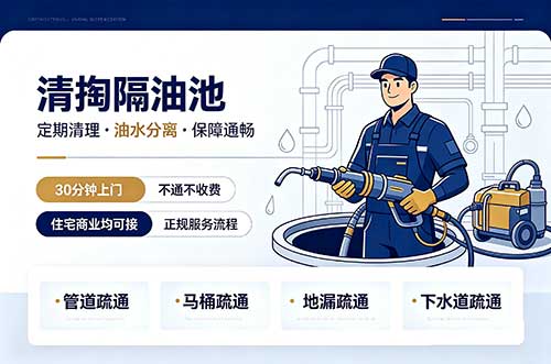 米东清掏隔油池